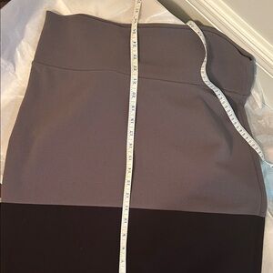 LuLaRoe Gray and Black Pencil Skirt